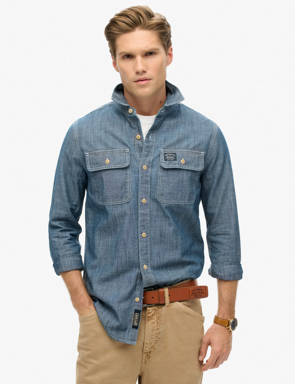 Pure Cotton Overshirt