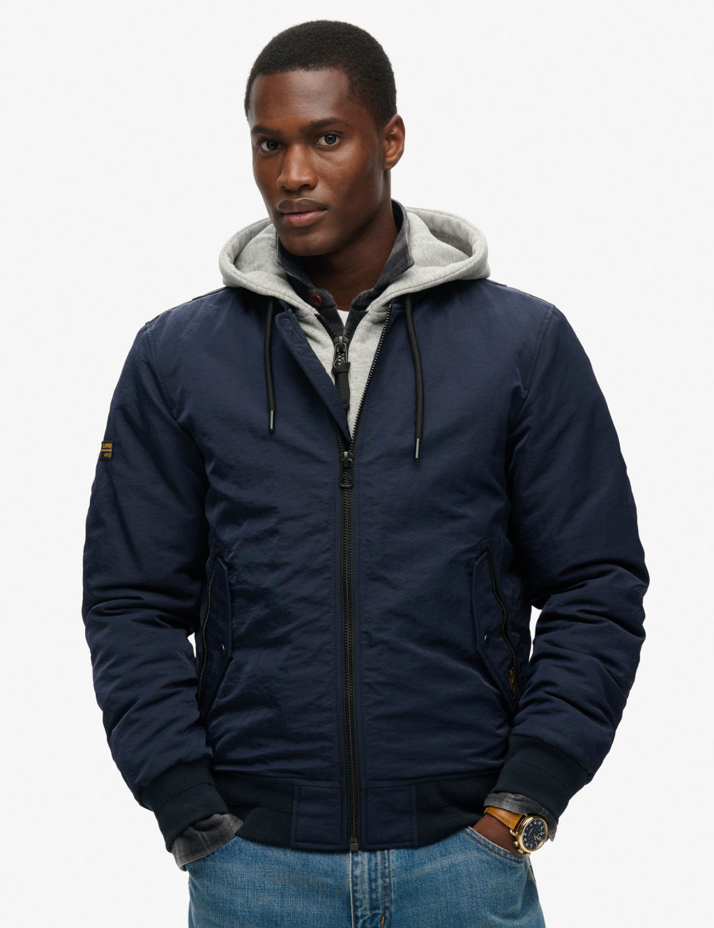 Hooded Padded Utility Jacket