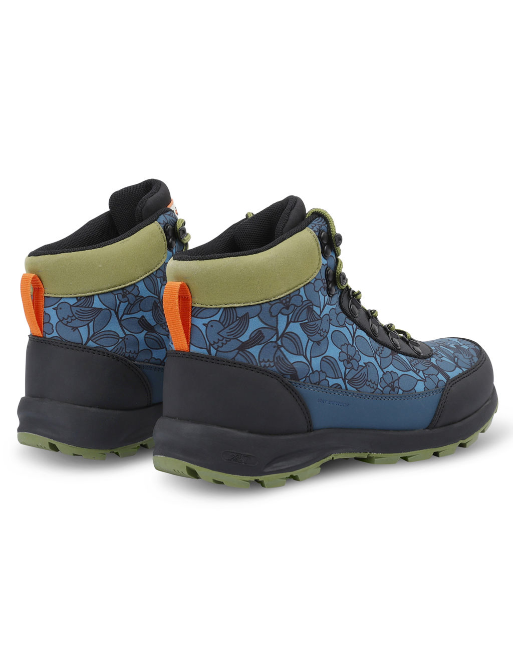 Orla Kiely Floral Colour Block Hiking Boots 6 of 7