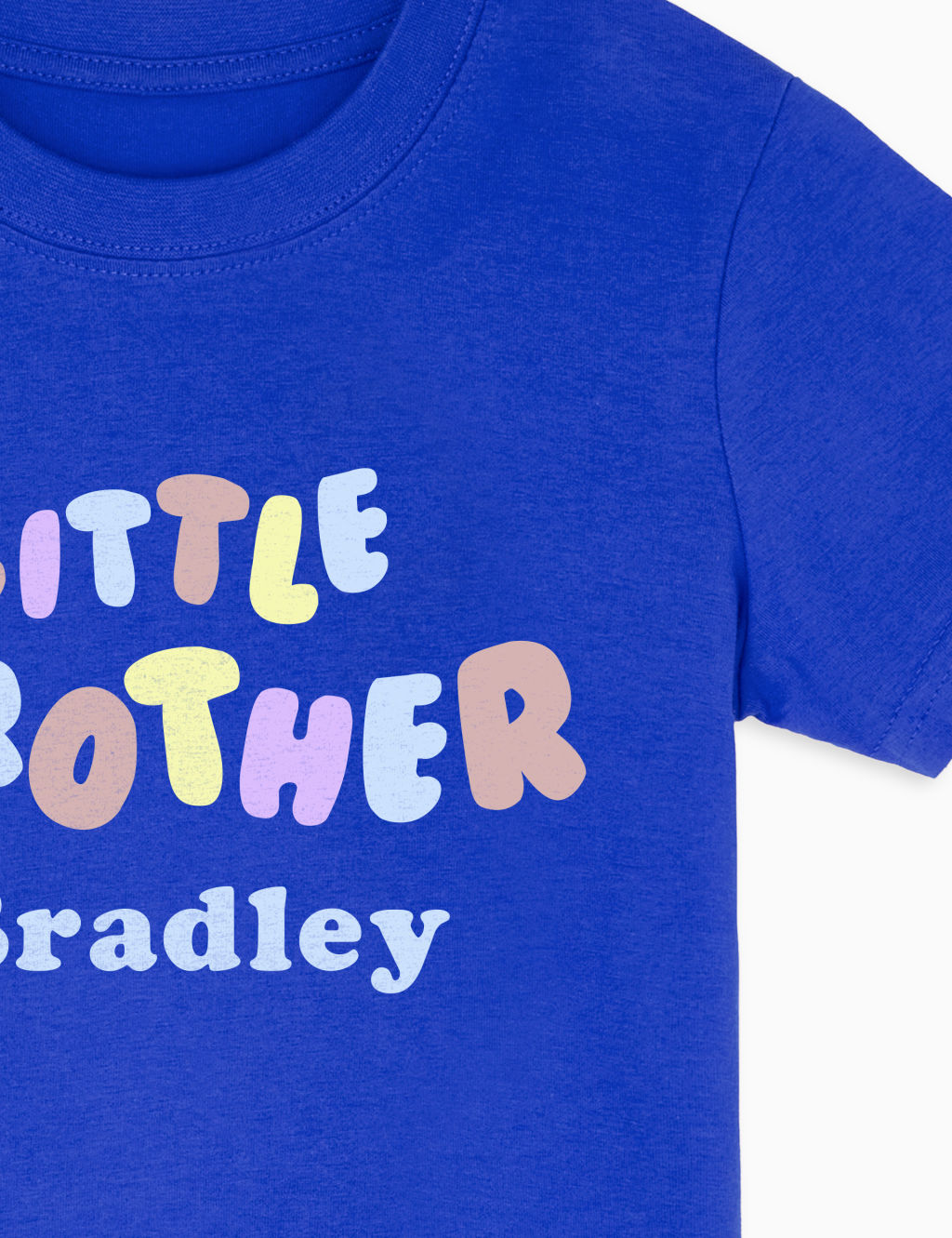 Personalised Little Brother T-Shirt (6 Mths-6 Yrs) 2 of 3