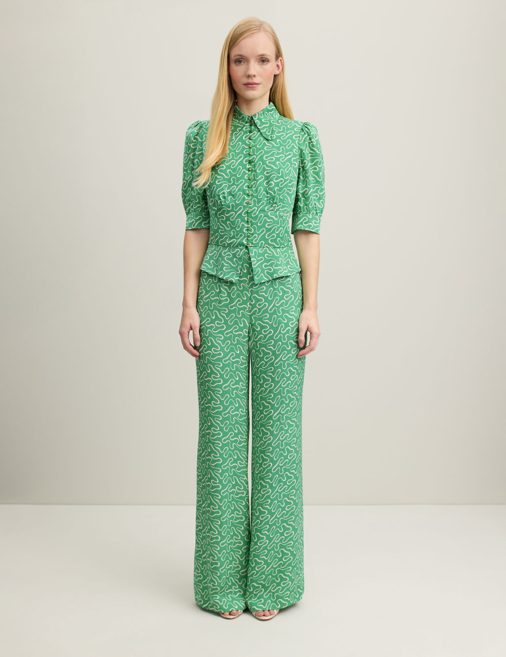 Printed Trousers