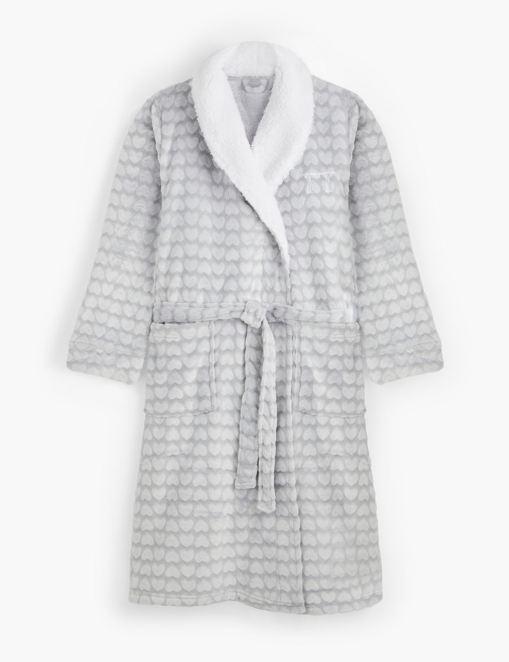 Personalised Womens Fleece Robe