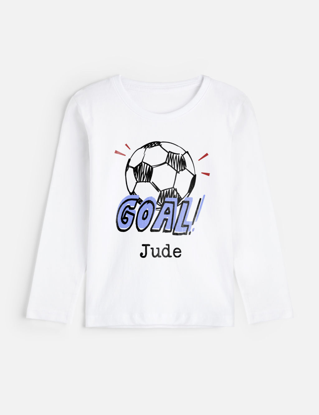 Personalised Kids Goal T Shirt (3-12 Yrs) 3 of 3