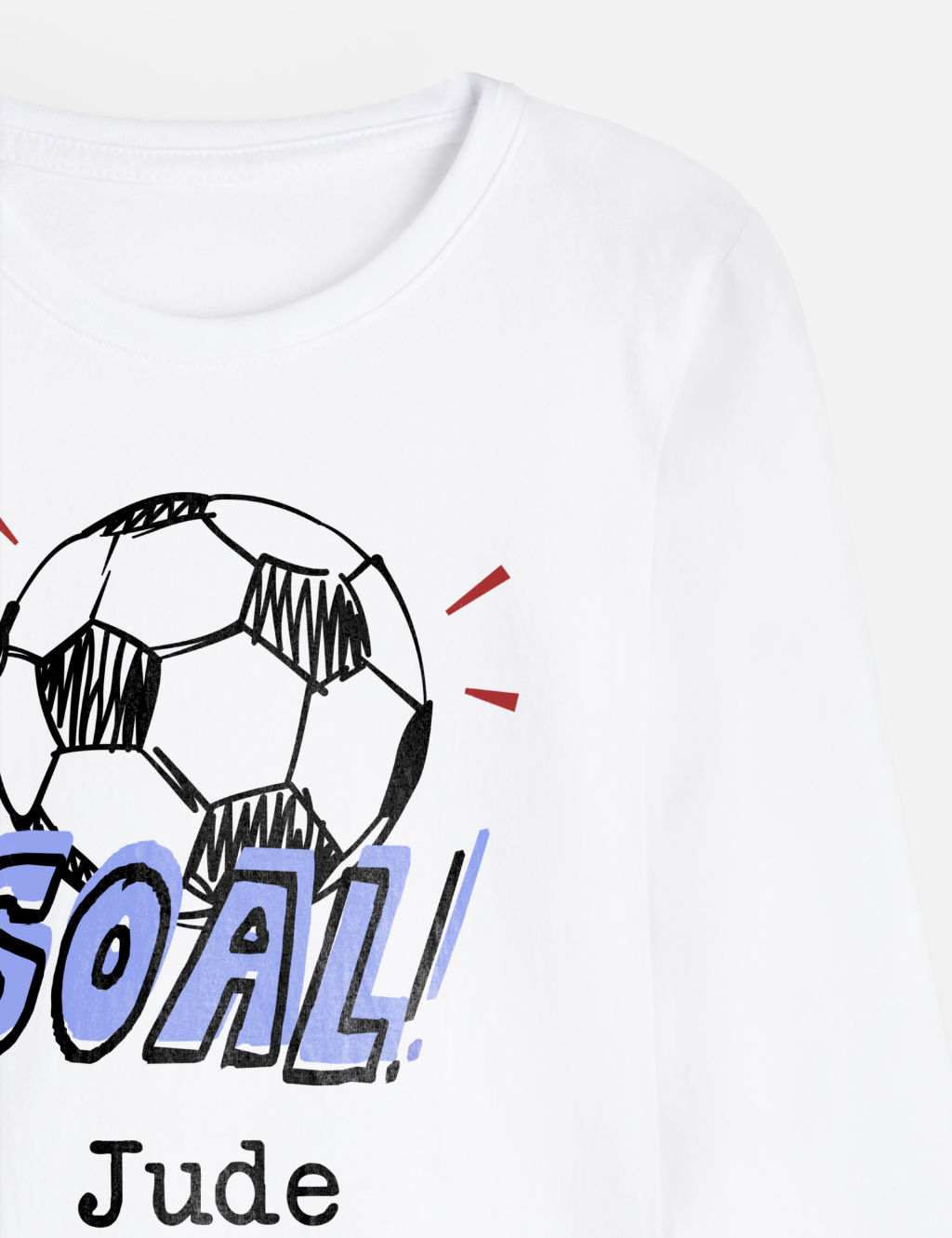 Personalised Kids Goal T Shirt (3-12 Yrs) 2 of 3