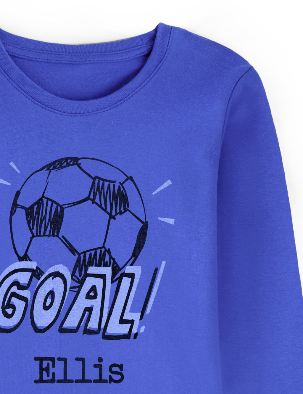 Personalised Kids Goal T Shirt (5-12 Yrs) 2 of 3