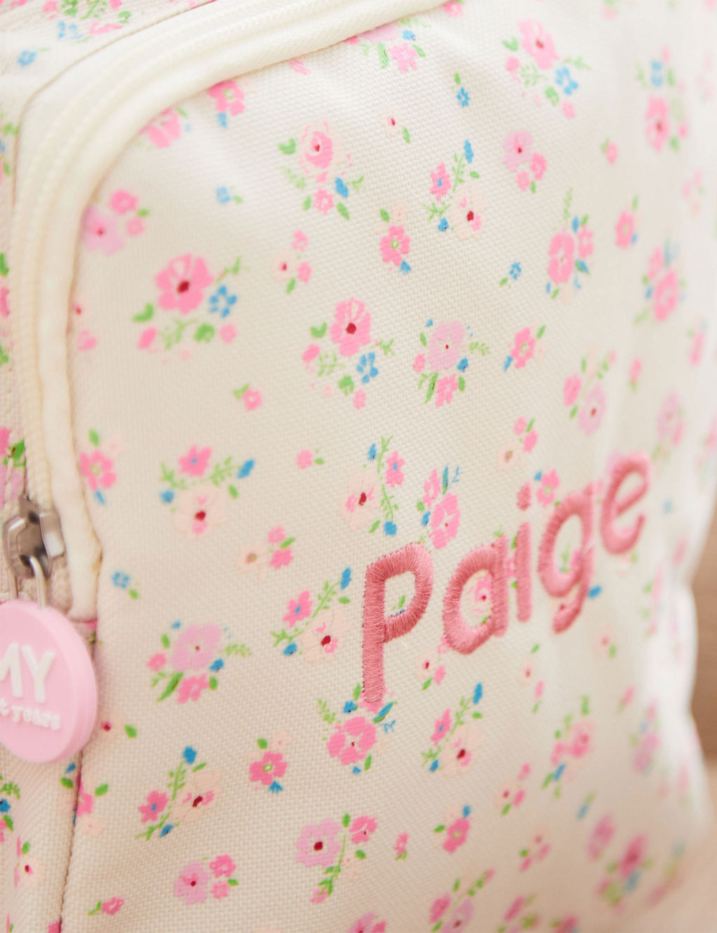 Personalised Ditsy Print Medium Backpack 1 of 5