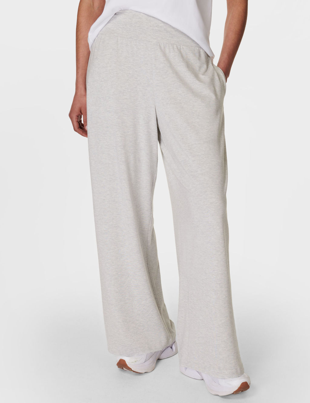Modal Rich High Waisted Wide Leg Joggers