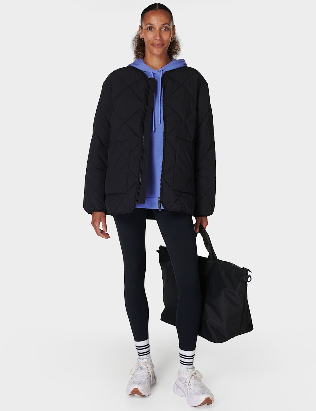 Quilted Jacket - Betty in the middle