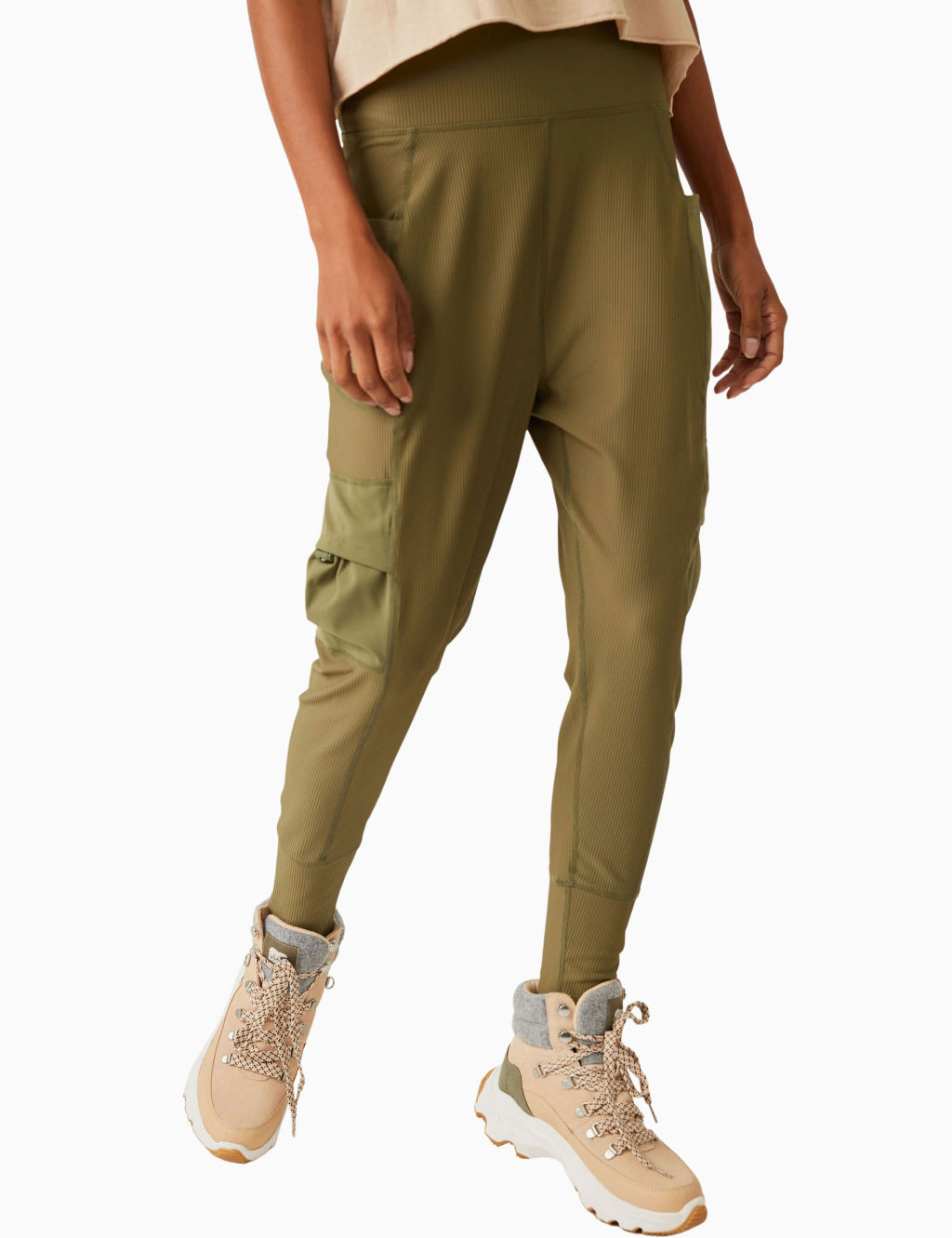 Take A Hike High Waisted Tapered Joggers
