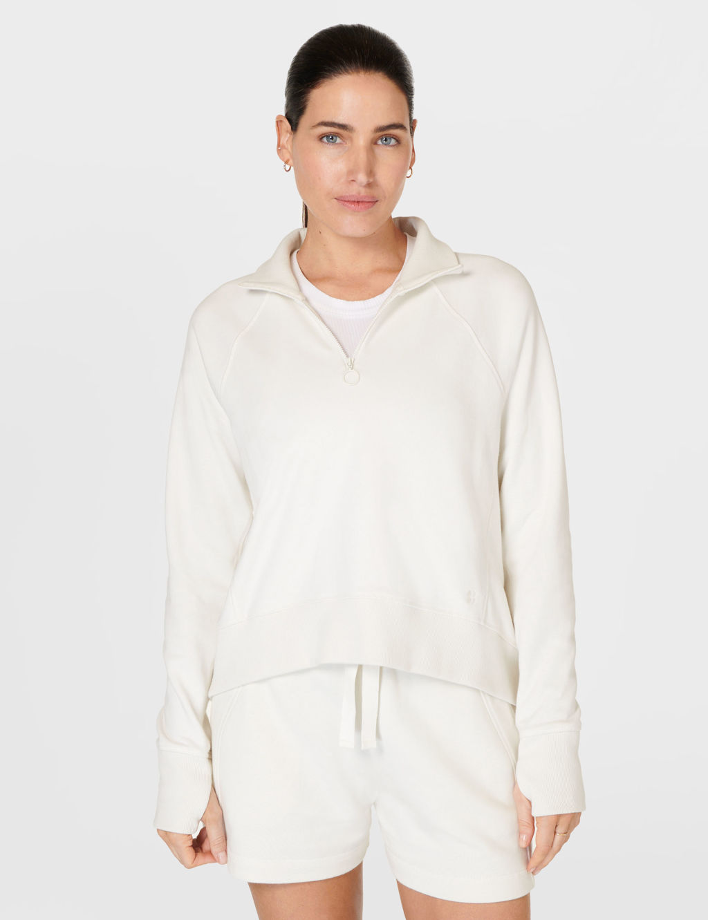 Revive Cotton Rich Half Zip Sweatshirt