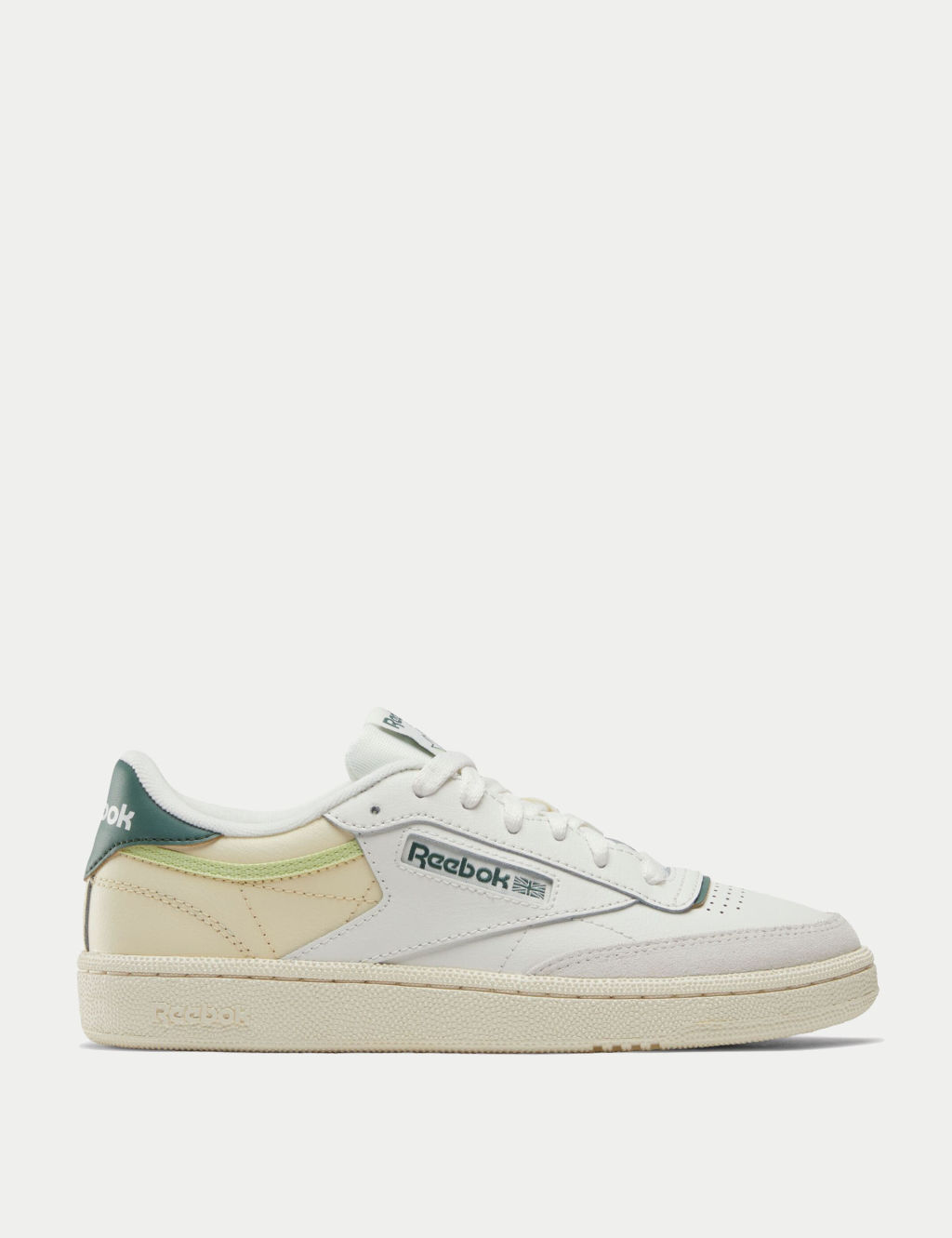 Club C 85 Leather Lace Up Trainers