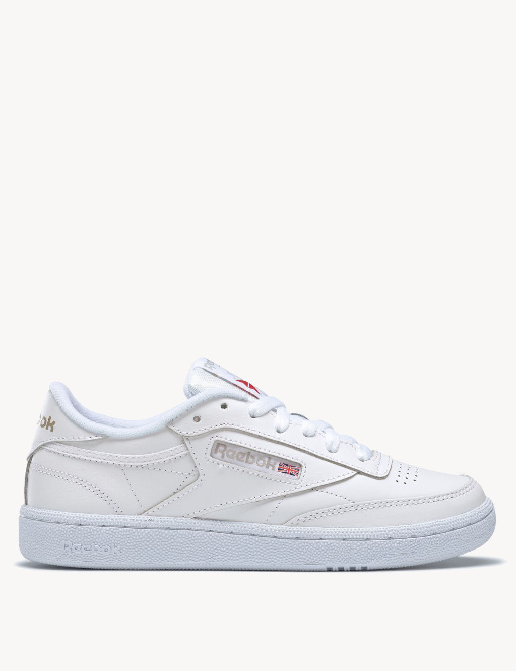 Club C 85 Leather Lace Up Trainers