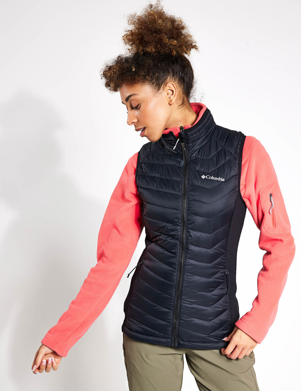 Powder Pass Padded Funnel Neck Gilet