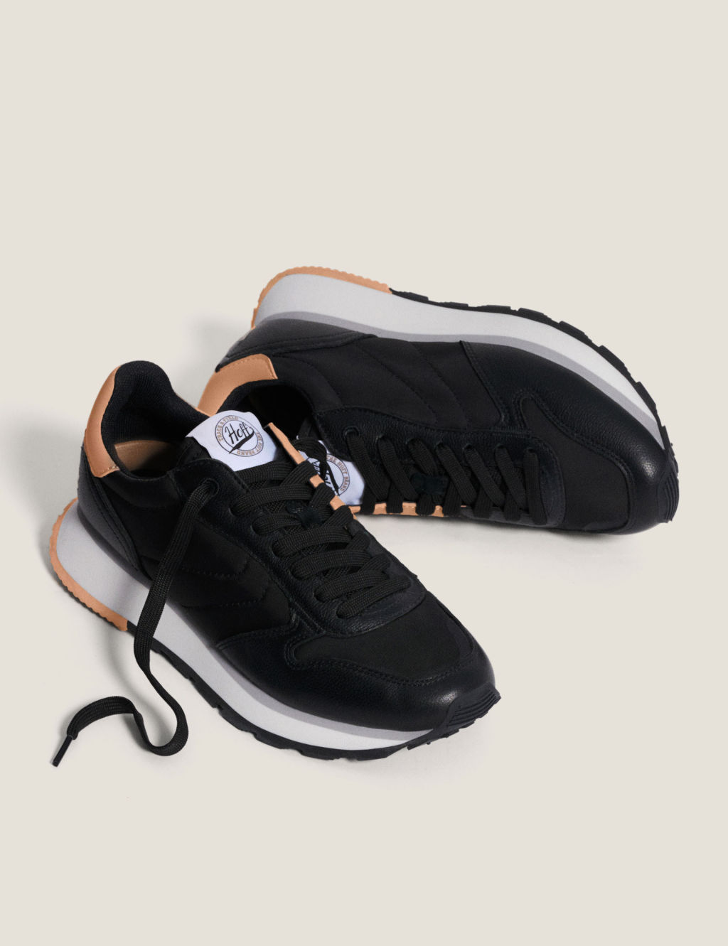 Track & Field Crete Leather Trainers 1 of 4