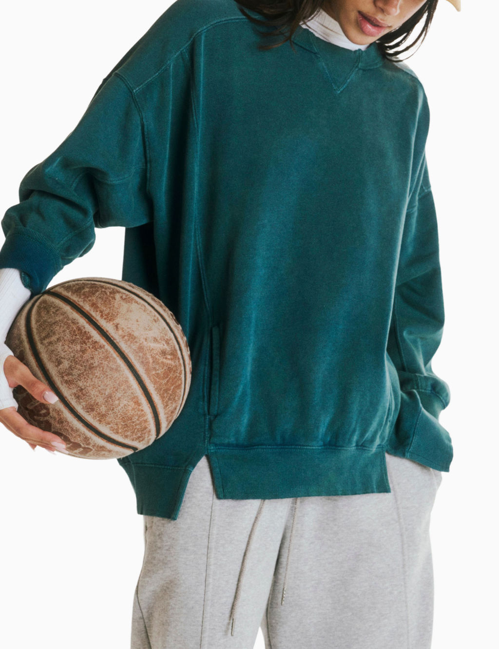 Intercept Cotton Rich Relaxed Sweatshirt