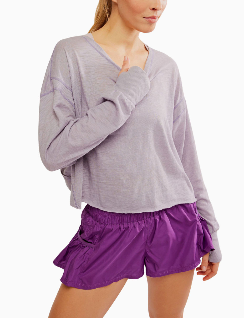 My Time Layer Cotton Rich Relaxed Top