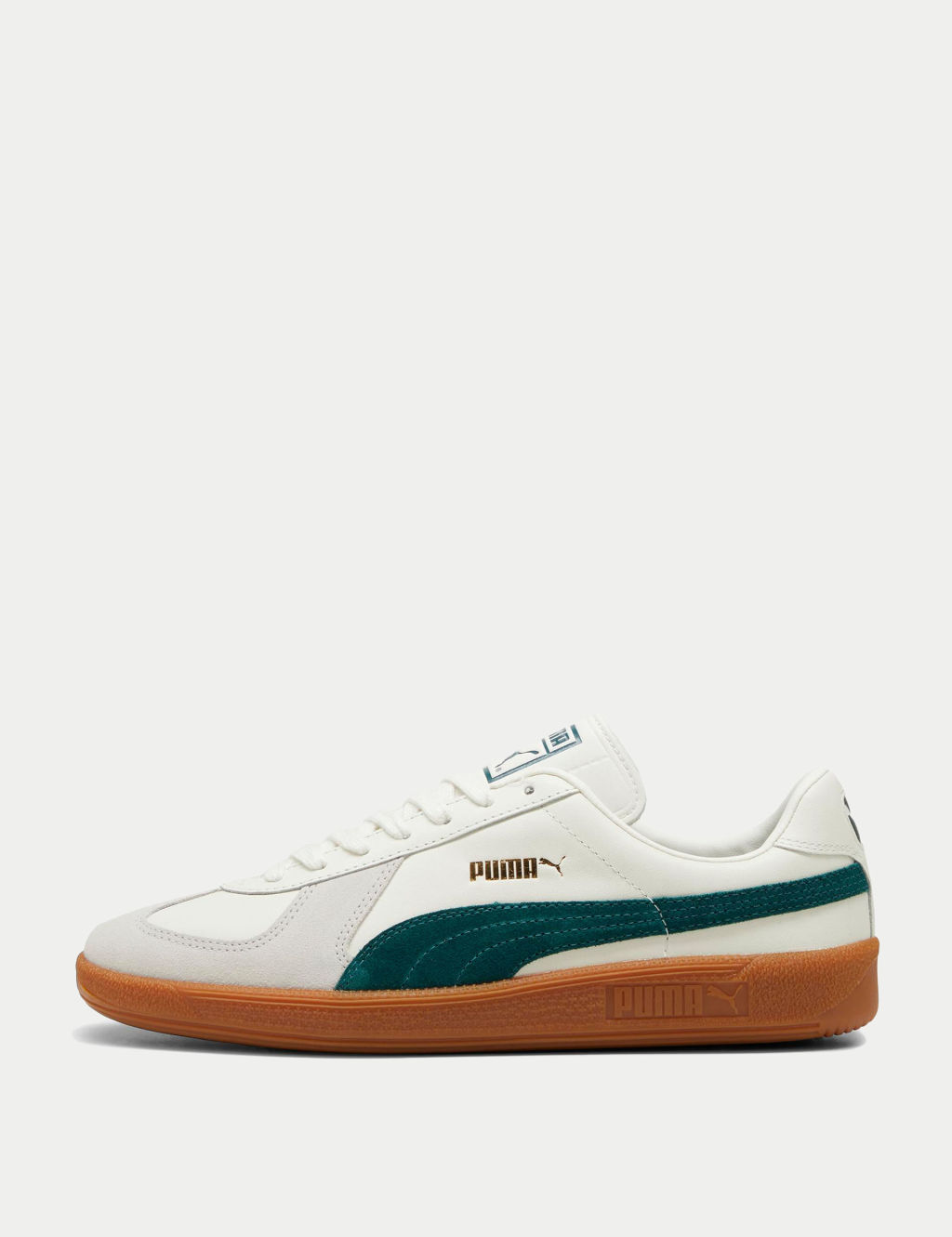 Army Leather Trainers