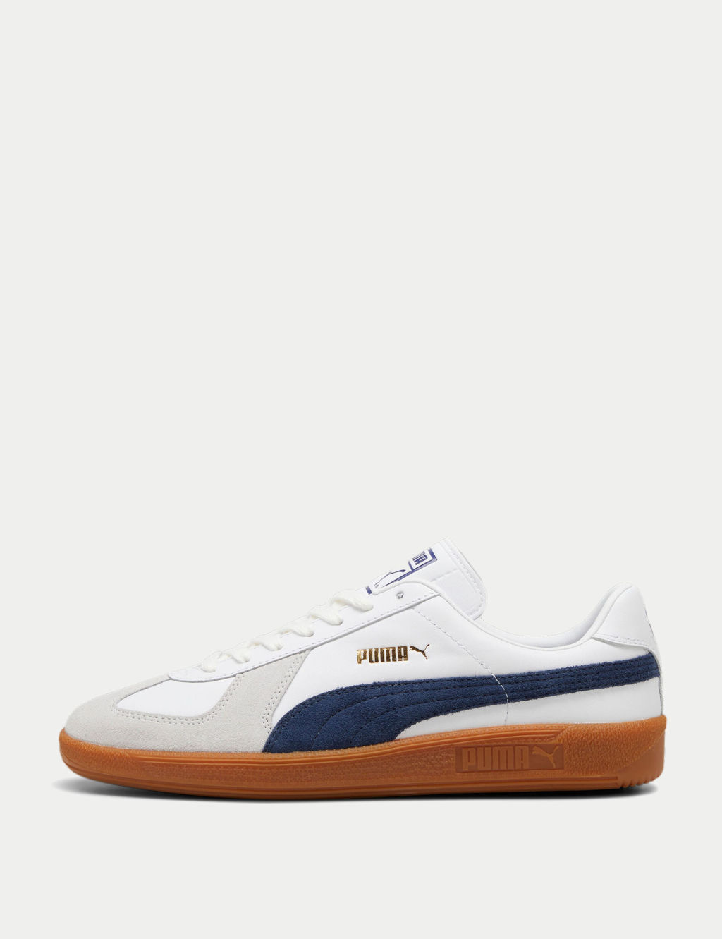 Army Leather Trainers