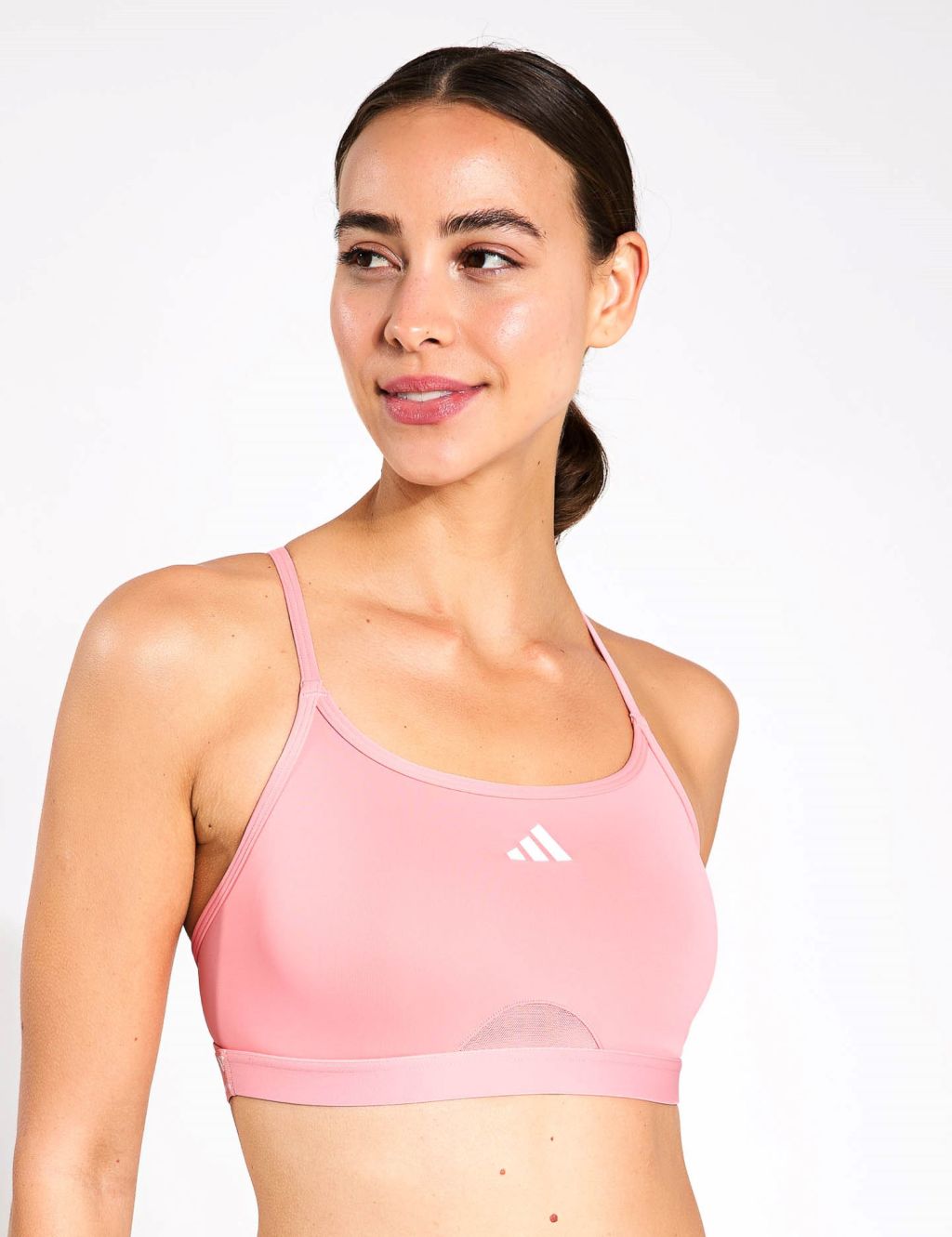 AeroReact Training 3 Stripes Sports Bra