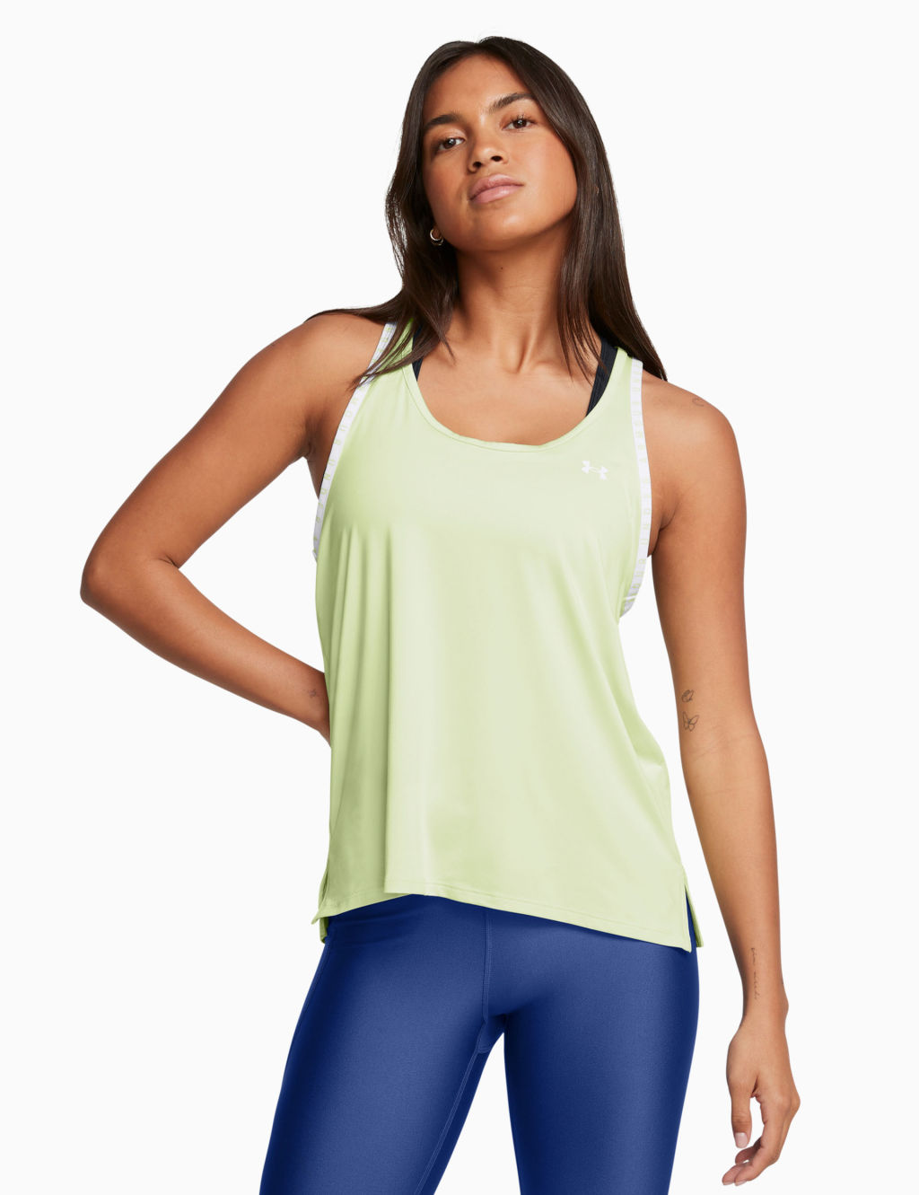 Knockout Scoop Neck Racer Back Vest Top