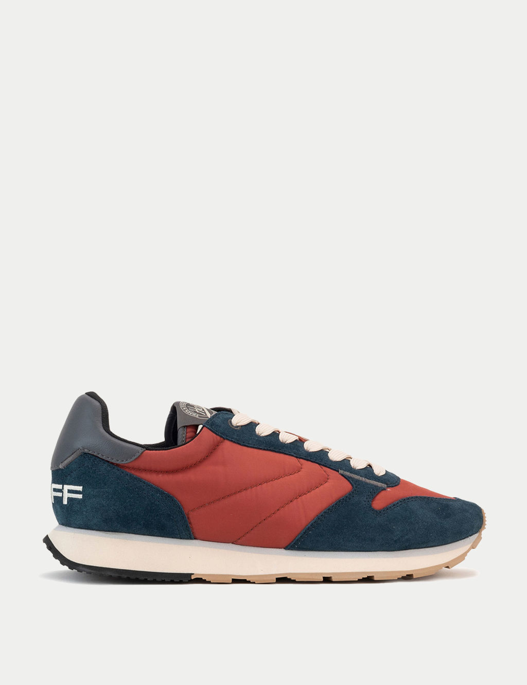 Leather Lace Up Trainers