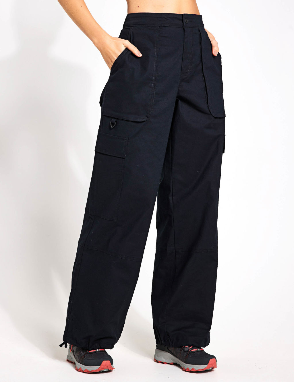 Brea Falls Cotton Rich Cargo Walking Trousers