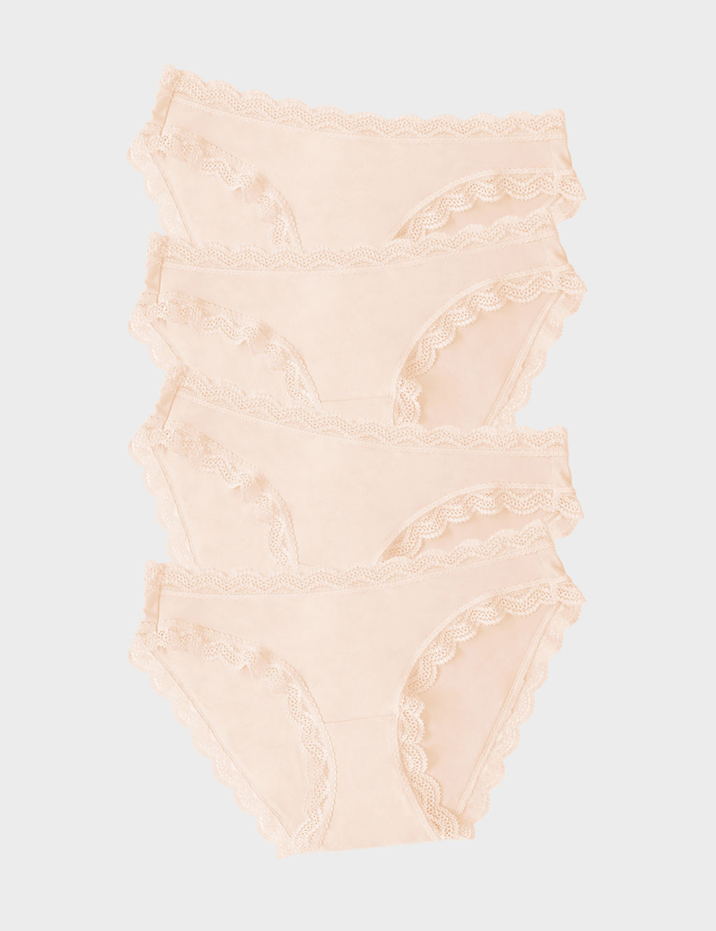4pk Bikini Knickers