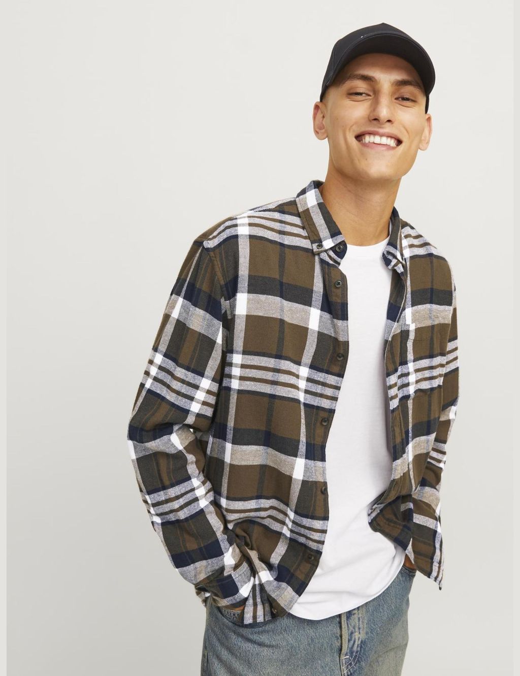 Slim Fit Pure Cotton Checked Overshirt 6 of 7