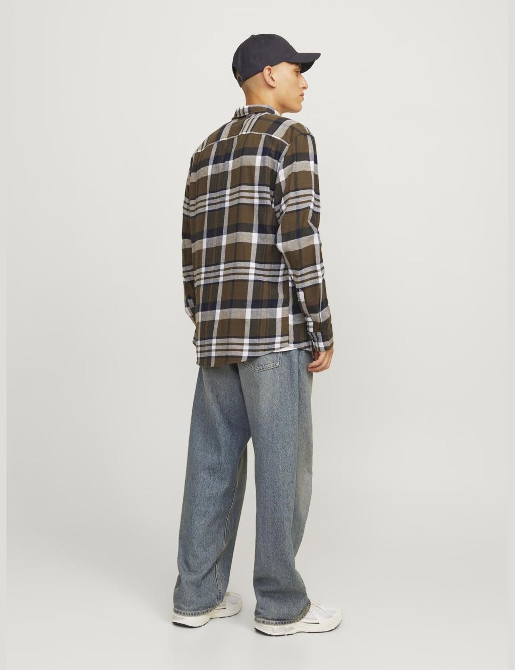 Slim Fit Pure Cotton Checked Overshirt 7 of 7