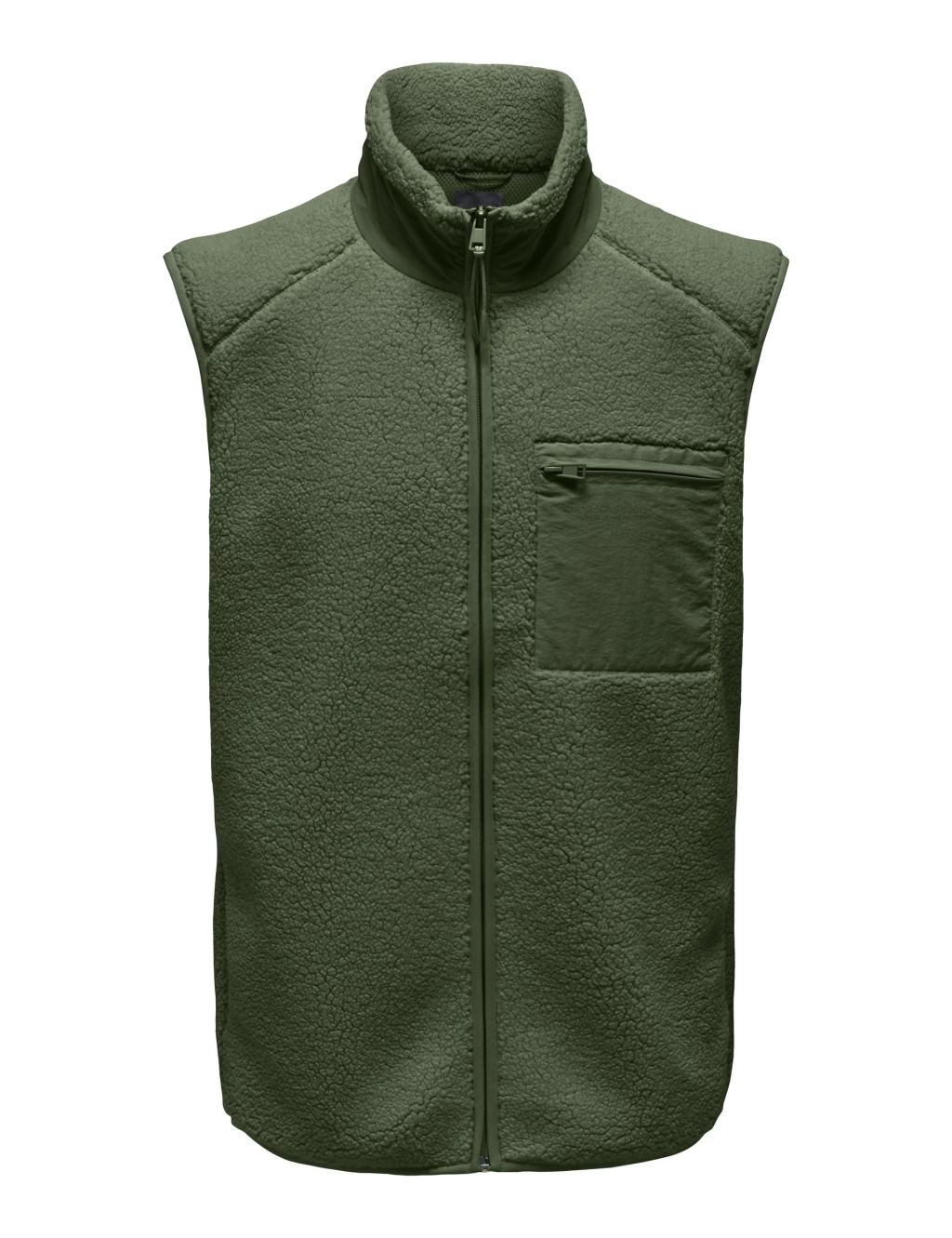 Fleece Funnel Neck Gilet