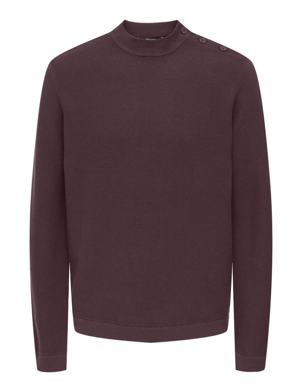 Pure Cotton Crew Neck Jumper