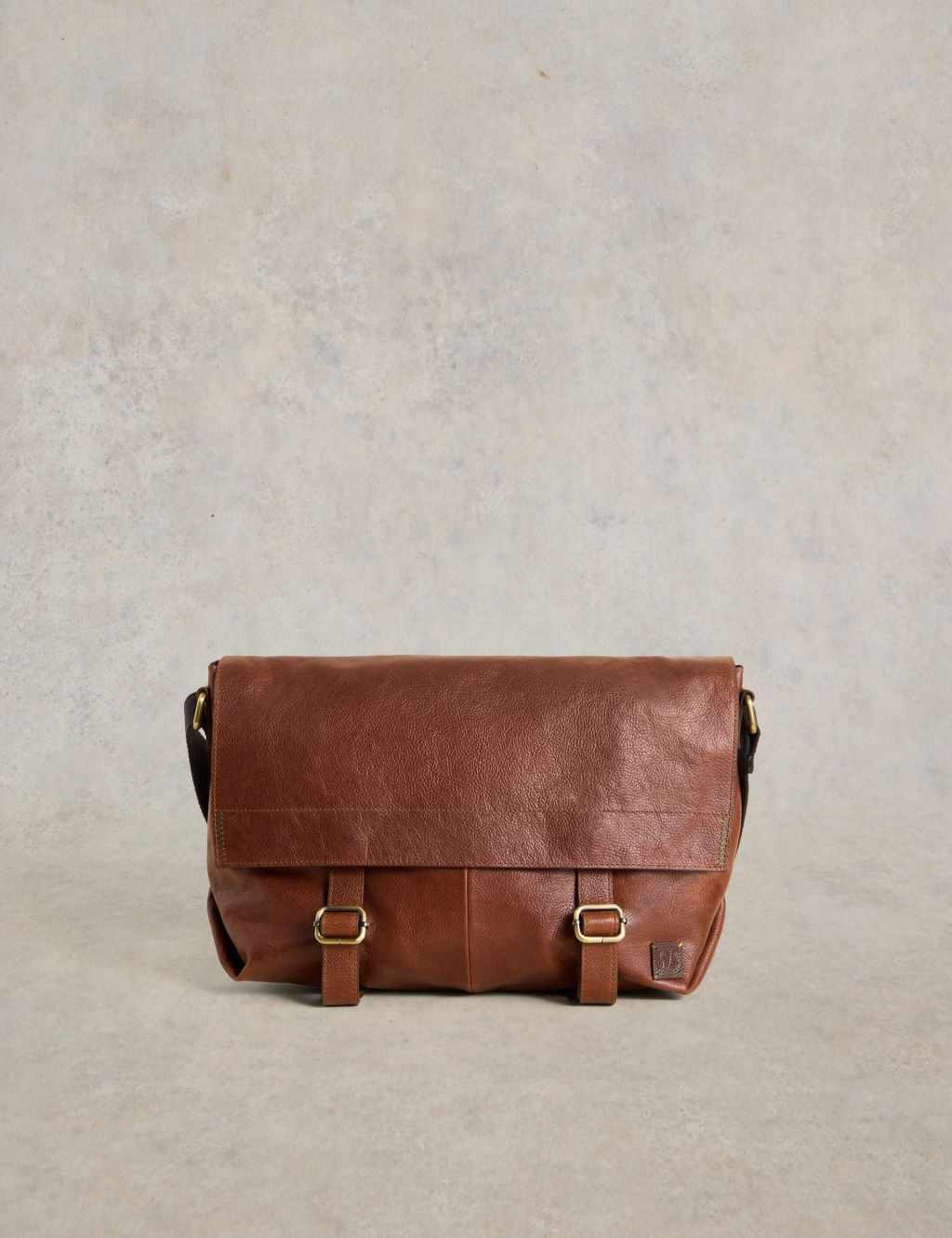 Leather Messenger Bag