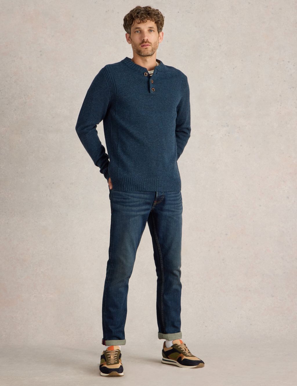 Lambswool Rich Crew Neck Jumper