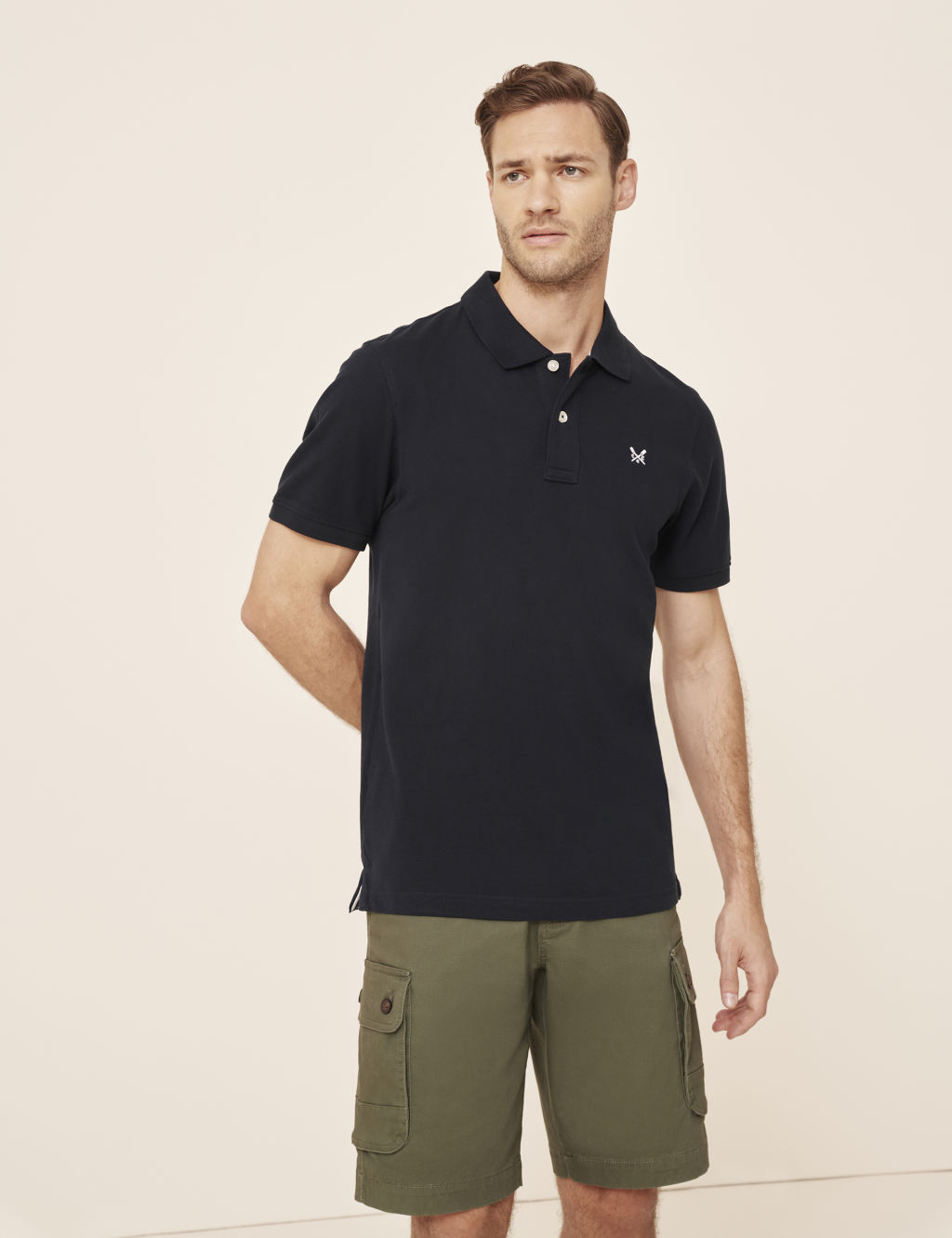 Pure Cotton Pique Polo Shirt