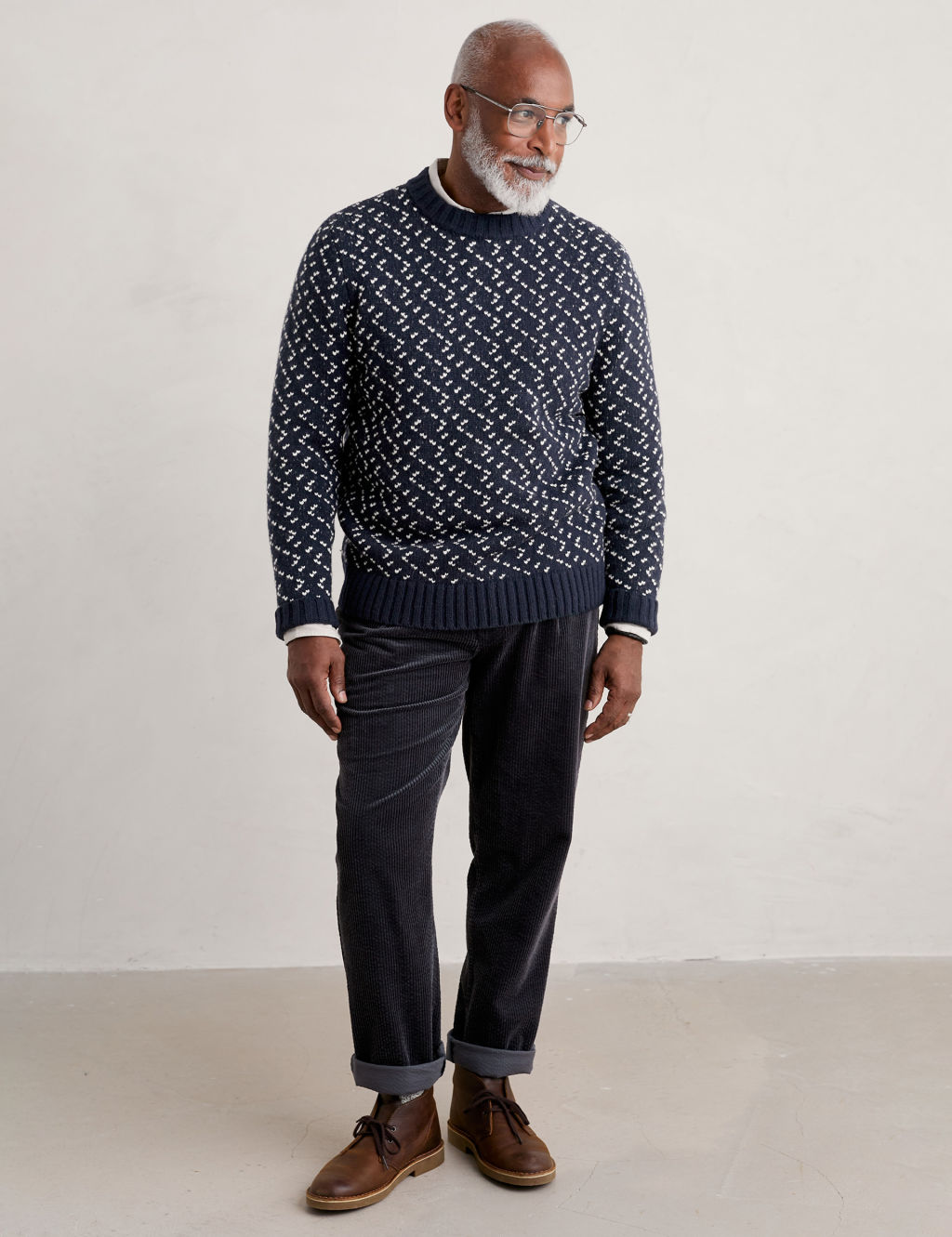 Cotton Corduroy Trousers