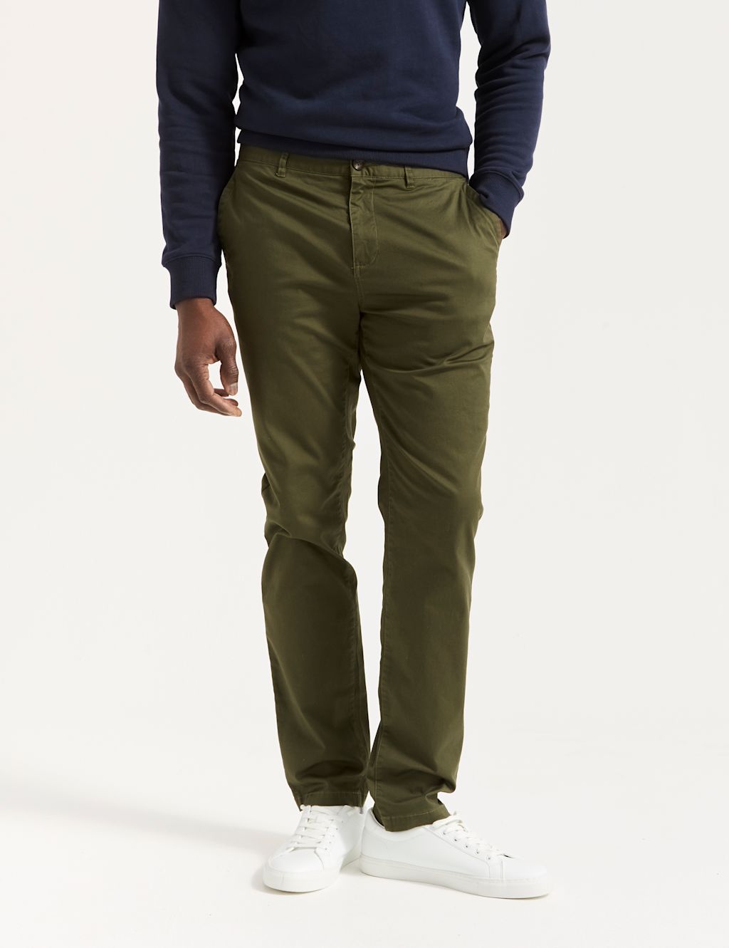 Regular Fit Stretch Chinos