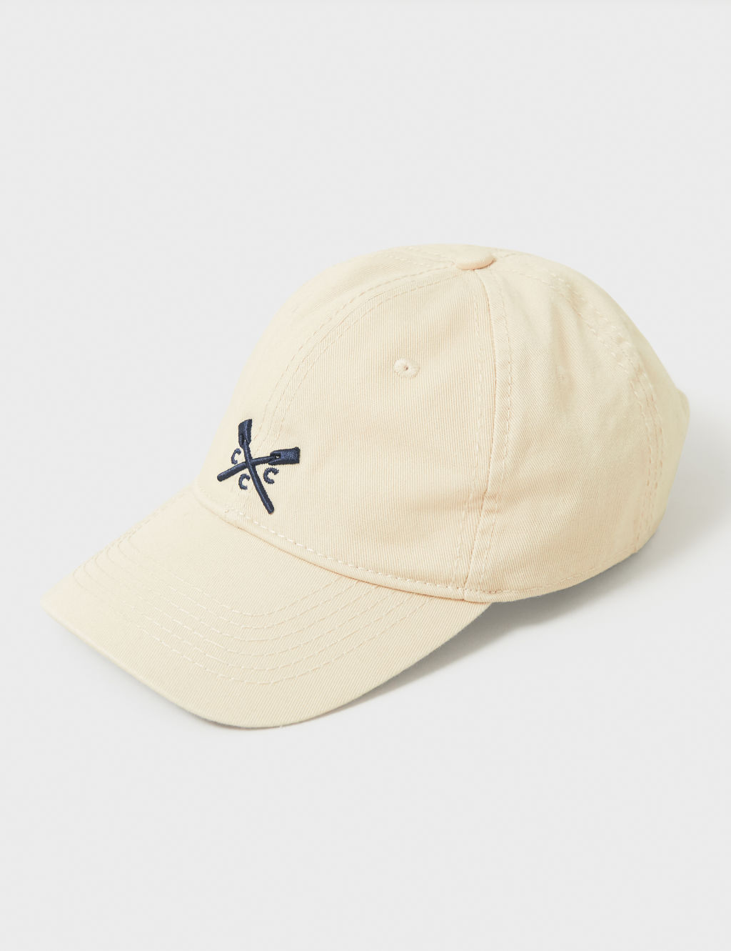 Pure Cotton Logo Embroidered Baseball Cap 1 of 3