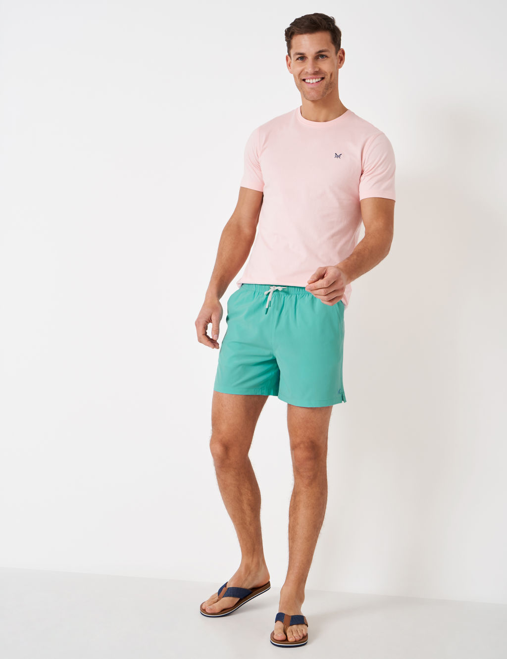 Hurry Sundown | M's Swim Trunks | Elastic | Side Pockets | Long Length main image 1