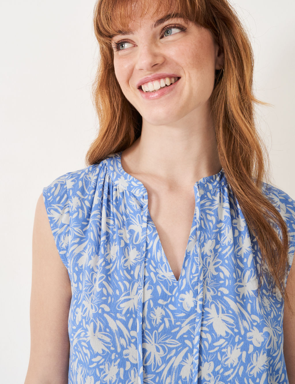 Floral Print Top | Crew Clothing | M&S