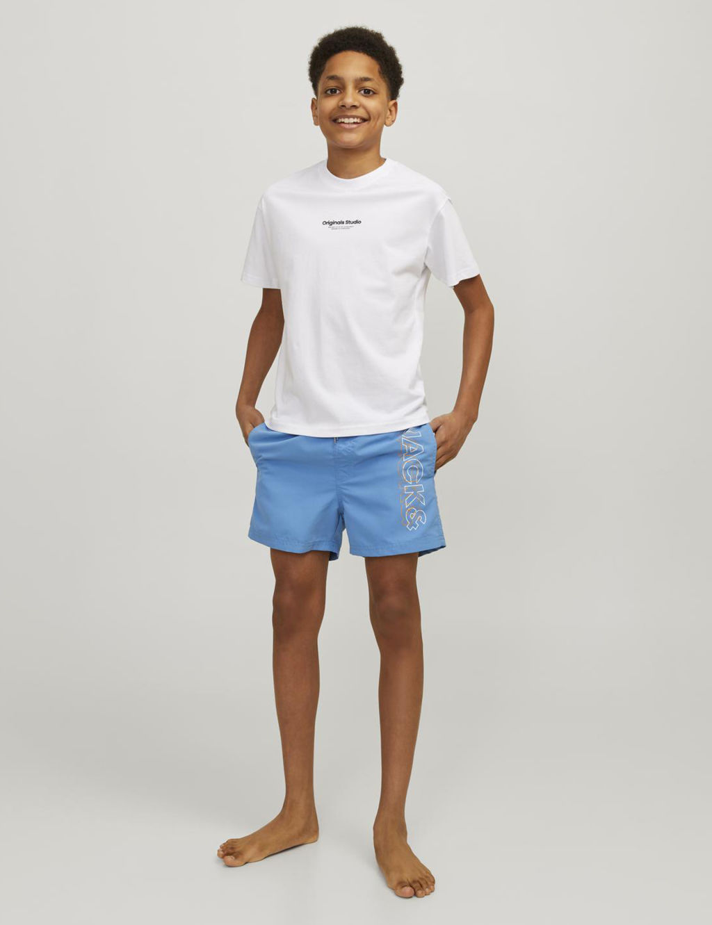 Logo Swim Trunks (8-16 Yrs)