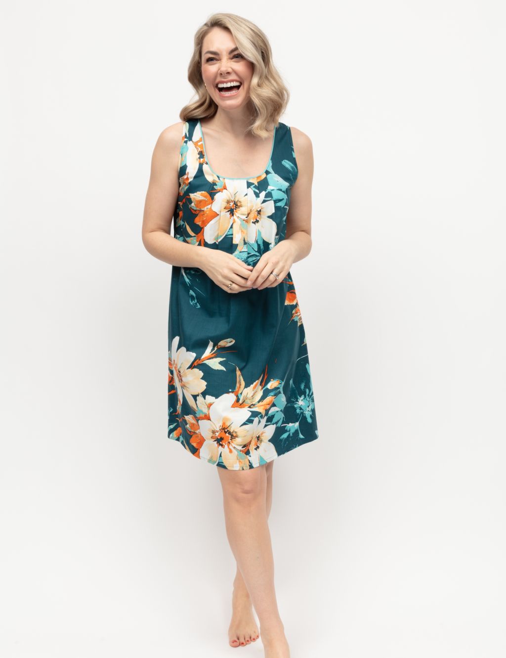 Cotton Modal Floral Nightdress