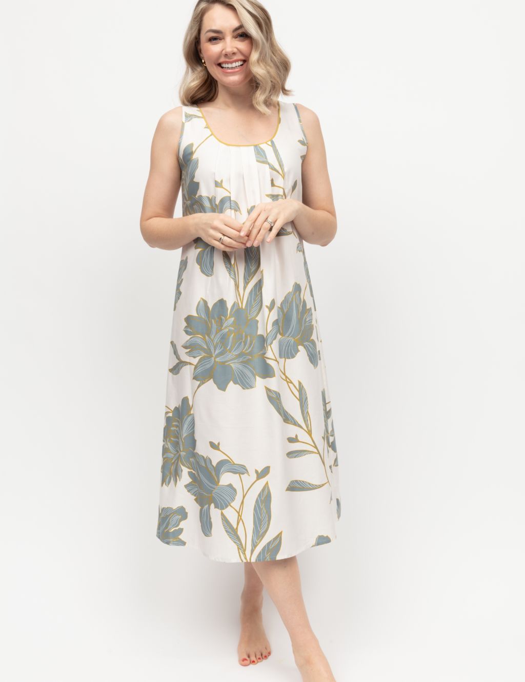 Cotton Modal Floral Nightdress