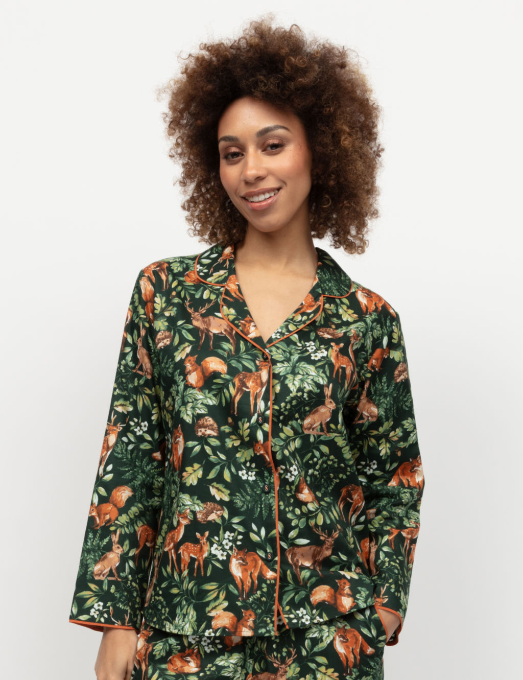 Cotton Rich Pyjama Top