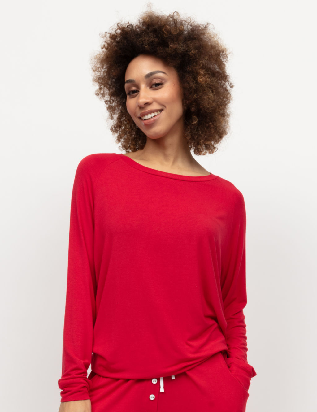 Modal Rich Pyjama Top