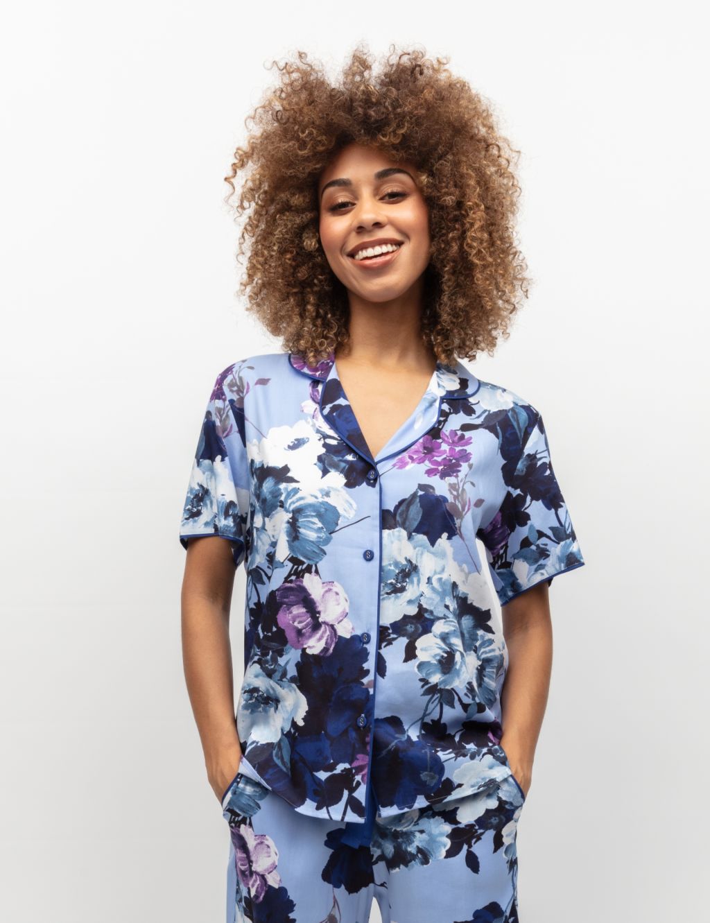 Women’s Short-Sleeved Pyjamas | M&S