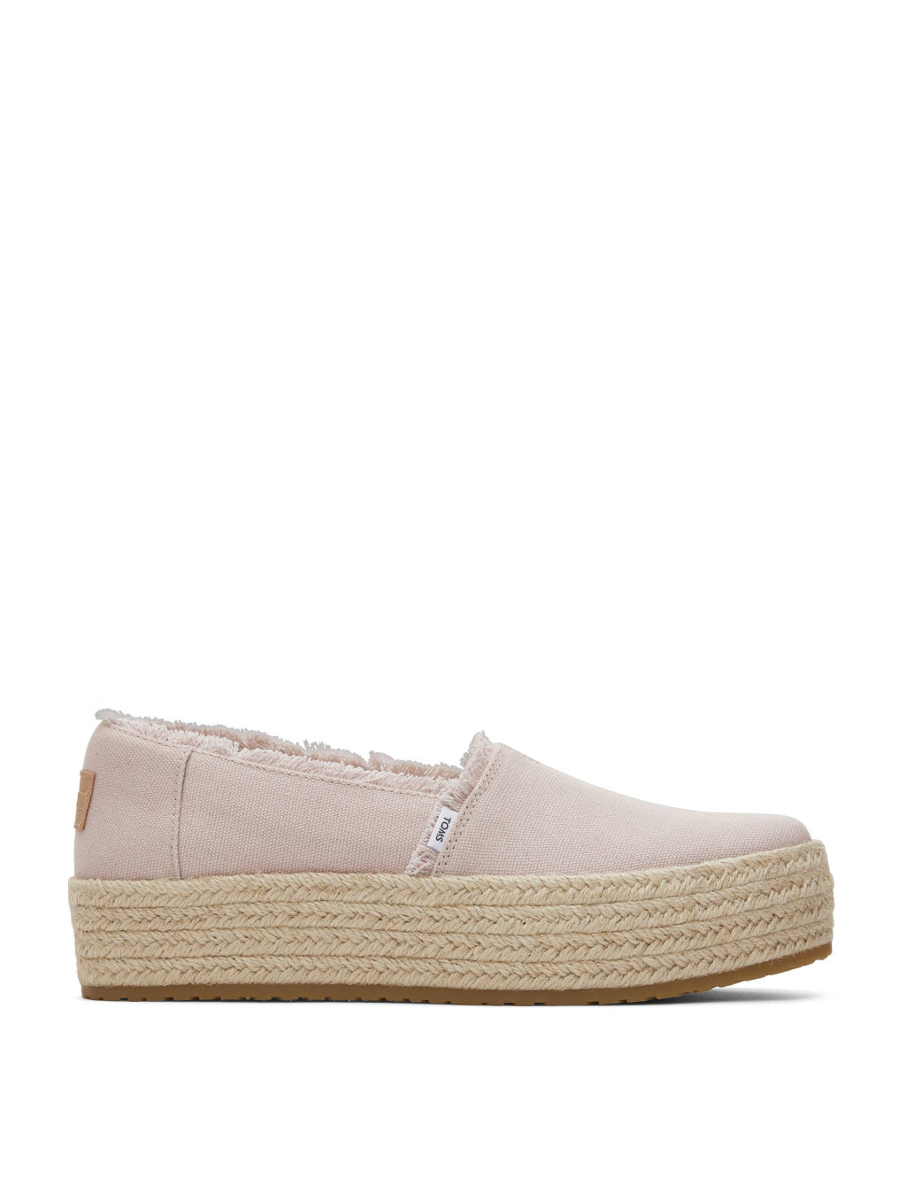 Canvas Flatform Espadrilles