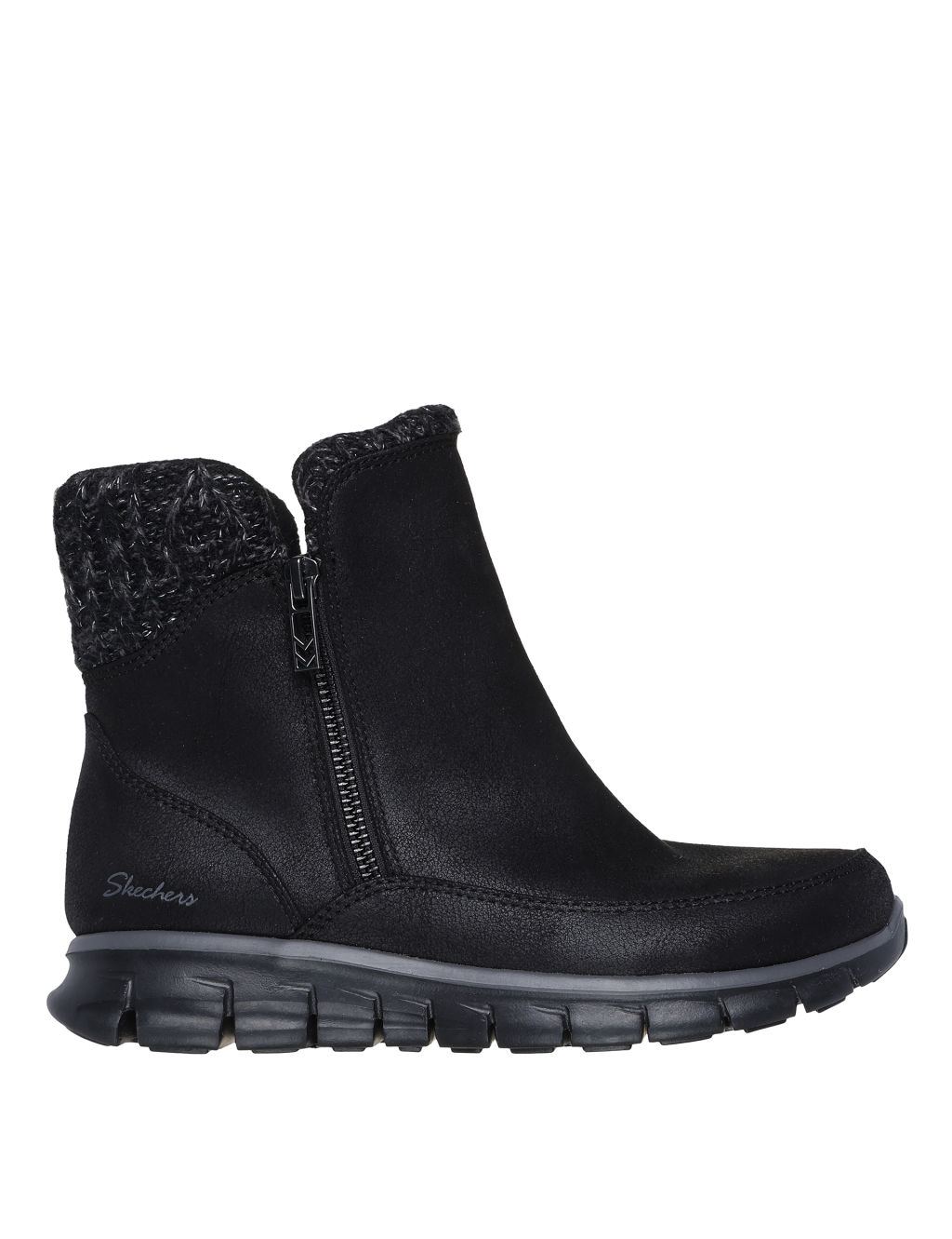 Synergy Flat Ankle Boots