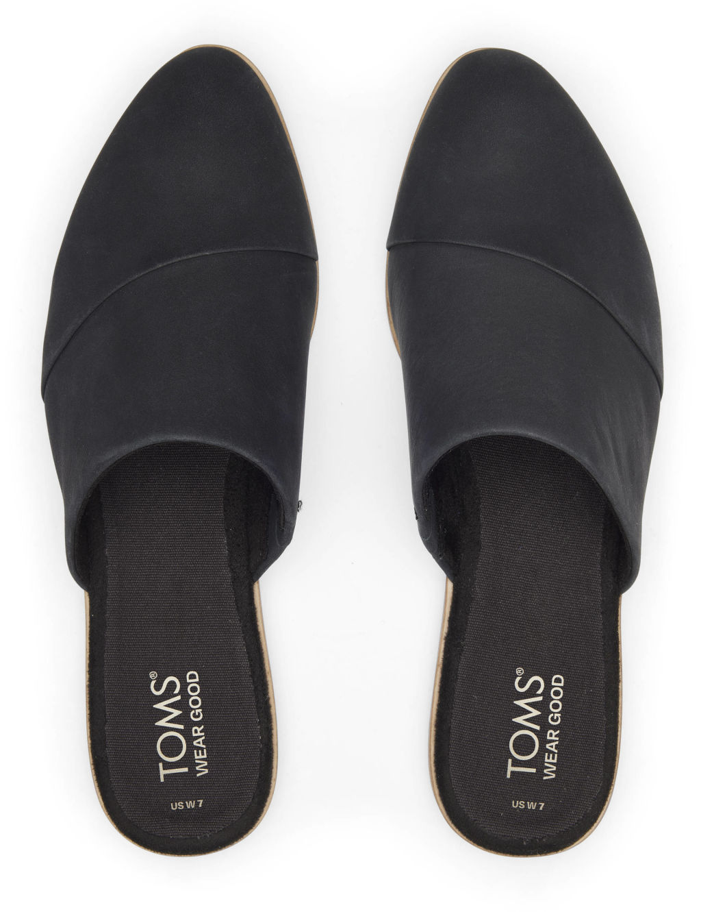 Leather Slip On Mules 1 of 5