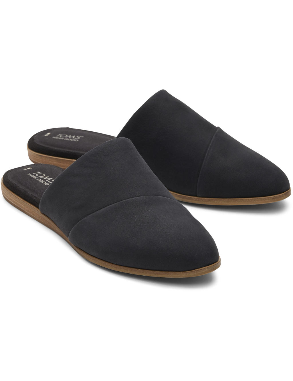 Leather Slip On Mules 2 of 5