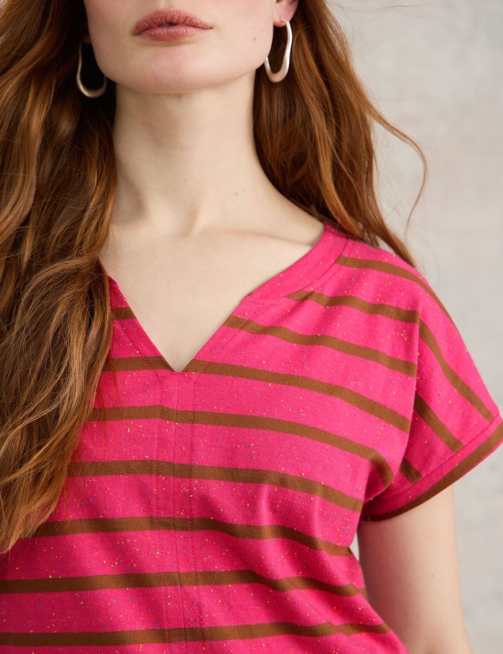 Pure Cotton Striped T-Shirt 5 of 6